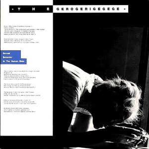 The Gerogerigegege – Sexual Behavior In〜 Sexual Behavior in the Human Male by The Gerogerigegege (EP, Punk